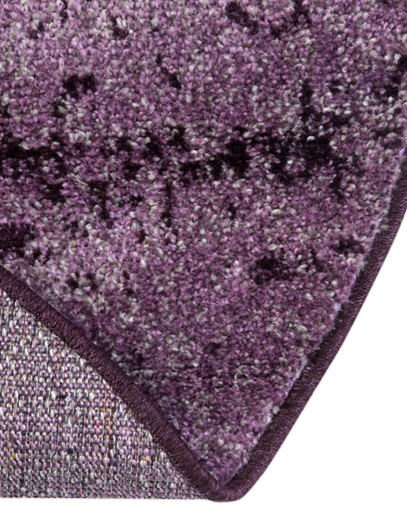 Studio Haven Collection Area Rug -  Gallery (Violet) Round Violet  lifestyle 44