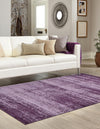 Studio Haven Collection Area Rug -  Gallery (Violet) Rectangle Violet  lifestyle 3