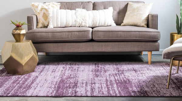 Studio Haven Collection Area Rug -  Gallery (Violet) Rectangle Violet  lifestyle 4