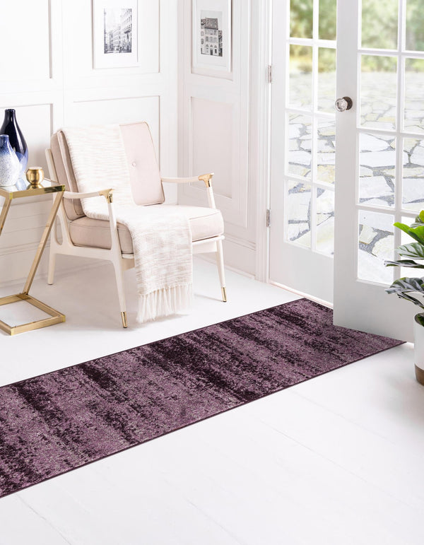 Studio Haven Collection Area Rug -  Gallery (Violet) Runner Violet  lifestyle 27