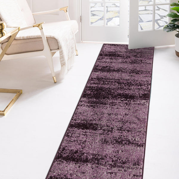Studio Haven Collection Area Rug -  Gallery (Violet) Runner Violet  lifestyle 65