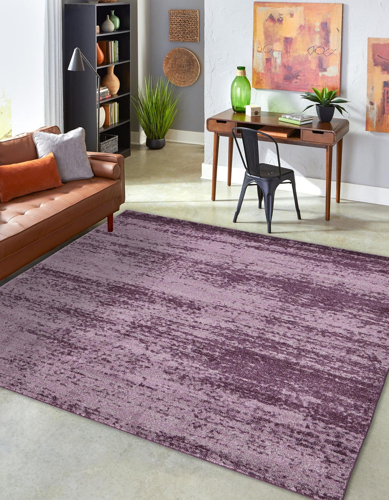 Studio Haven Collection Area Rug -  Gallery (Violet) Square Violet  lifestyle 24