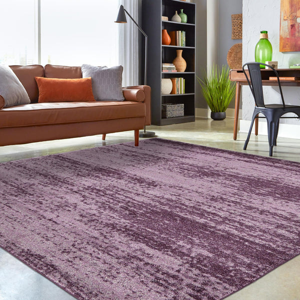 Studio Haven Collection Area Rug -  Gallery (Violet) Square Violet  lifestyle 70