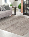 Studio Haven Collection Area Rug -  Gallery (Gray) Square Gray  lifestyle 26