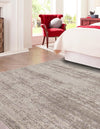 Studio Haven Collection Area Rug -  Gallery (Gray) Square Gray  lifestyle 30