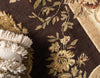 Versailles Elegance Collection Area Rug -  Louveciennes (Brown) Runner Brown  lifestyle 33