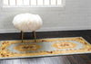 Versailles Elegance Collection Area Rug -  Louveciennes (Light Blue) Runner Light Blue  lifestyle 27