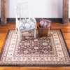 Jaipur Elegance Collection Area Rug -  Nahargarh (Brown) Square Brown  lifestyle 21