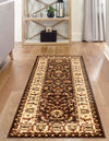 Jaipur Elegance Collection Area Rug -  Nahargarh (Brown) Runner Brown  lifestyle 29