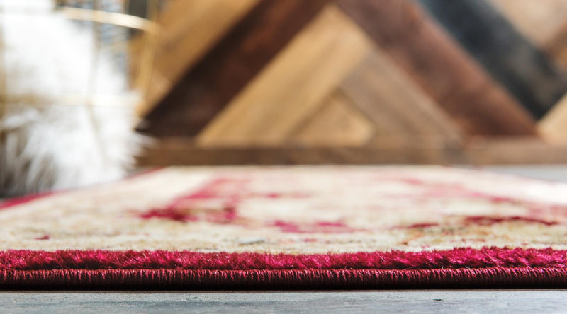 Versailles Elegance Collection Area Rug -  Vincennes Runner Red  lifestyle 47