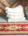 Versailles Elegance Collection Area Rug -  Vincennes Runner Red  lifestyle 53