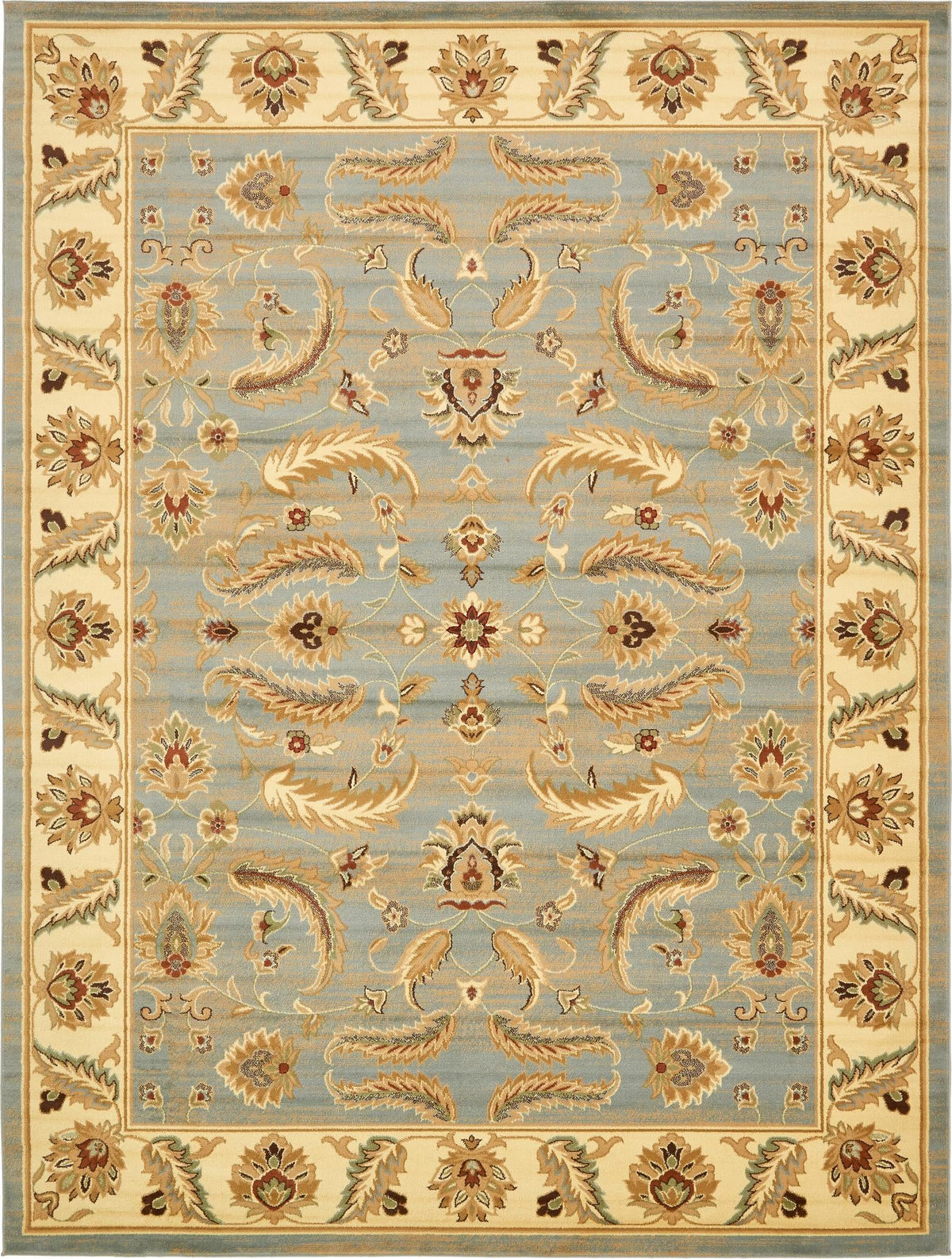 Jaipur Elegance Collection Area Rug -  Lal Rectangle Light Blue  lifestyle 5