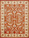 Jaipur Elegance Collection Area Rug -  Lal Rectangle Brick Red  lifestyle 9