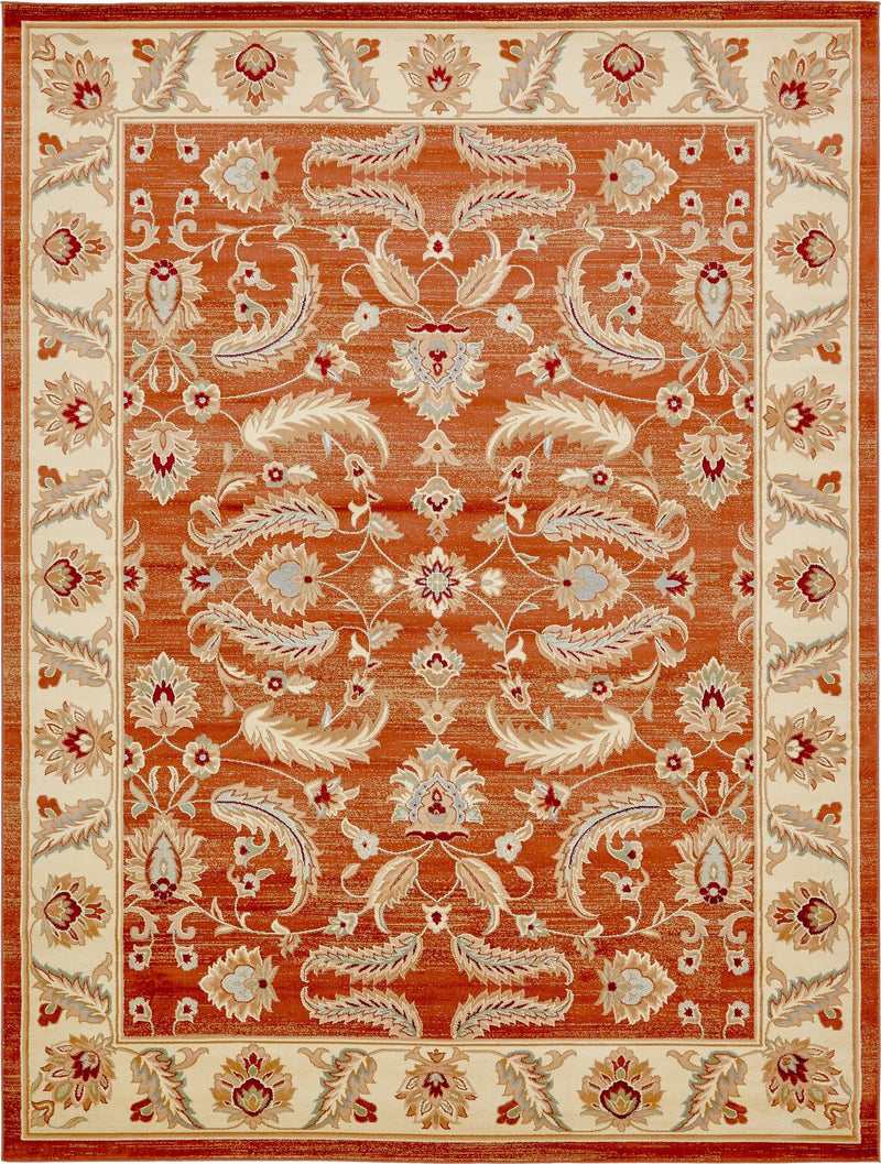 Jaipur Elegance Collection Area Rug -  Lal Rectangle Brick Red  lifestyle 9