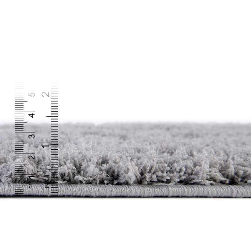 Botanical Bliss Shag Collection Area Rug - Blossomdale Rectangle Light Gray  lifestyle 43