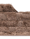 Botanical Bliss Shag Collection Area Rug - Blossomdale Rectangle Brown  lifestyle 144