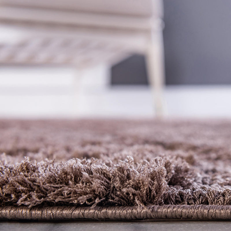 Botanical Bliss Shag Collection Area Rug - Blossomdale Runner Brown  lifestyle 66