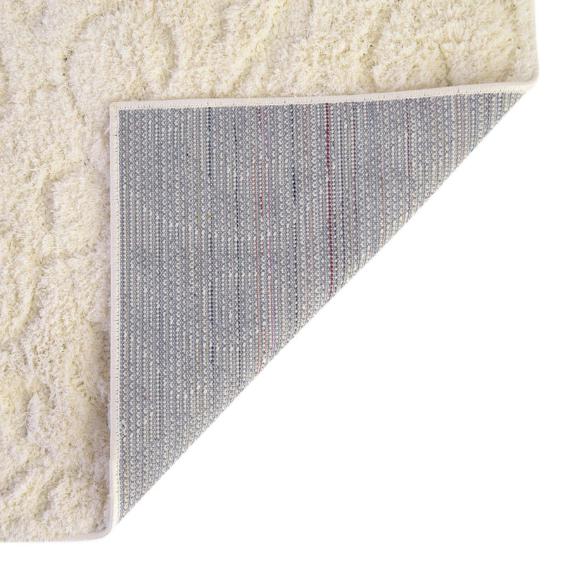 Botanical Bliss Shag Collection Area Rug - Blossomdale Rectangle Ivory  lifestyle 24