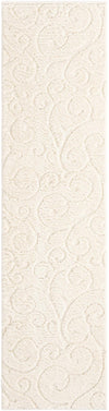 Botanical Bliss Shag Collection Area Rug - Blossomdale Runner Ivory  lifestyle 178