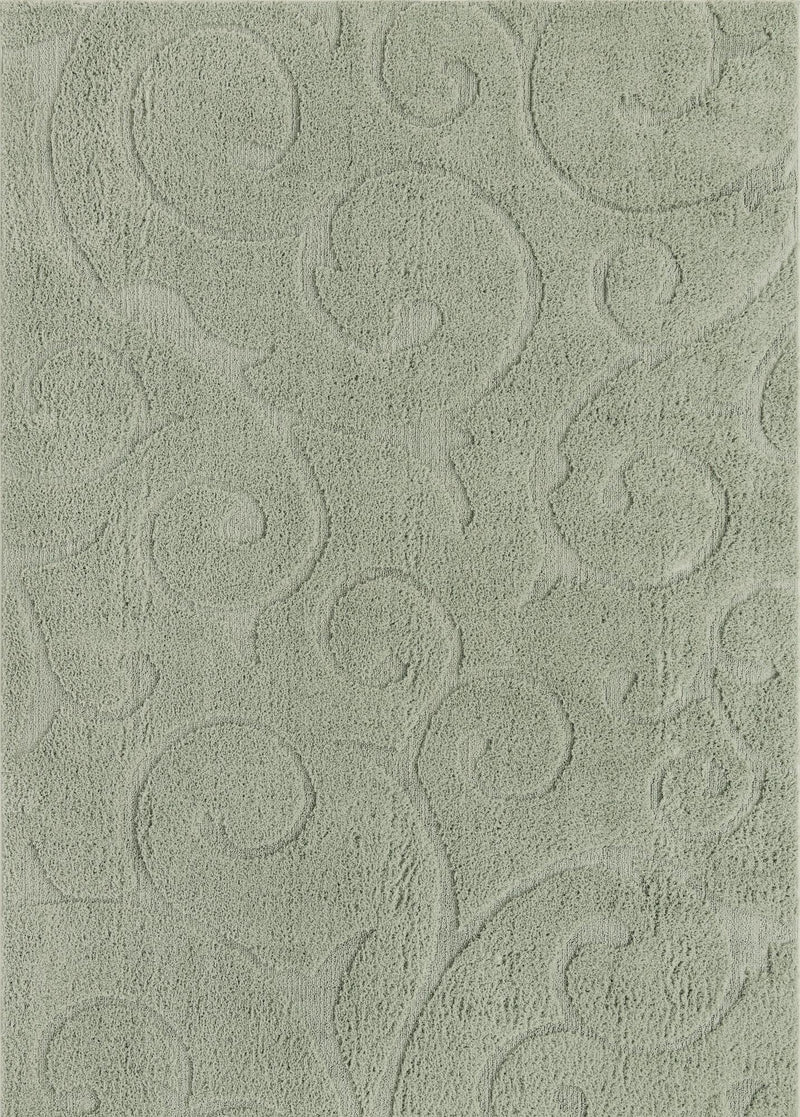Botanical Bliss Shag Collection Area Rug - Blossomdale Rectangle Green  lifestyle 10