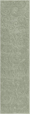 Botanical Bliss Shag Collection Area Rug - Blossomdale Runner Green  lifestyle 174