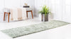 Botanical Bliss Shag Collection Area Rug - Blossomdale Runner Green  lifestyle 175