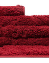 Botanical Bliss Shag Collection Area Rug - Blossomdale Rectangle Red  lifestyle 41