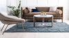 Botanical Bliss Shag Collection Area Rug - Blossomdale Rectangle Blue  lifestyle 35