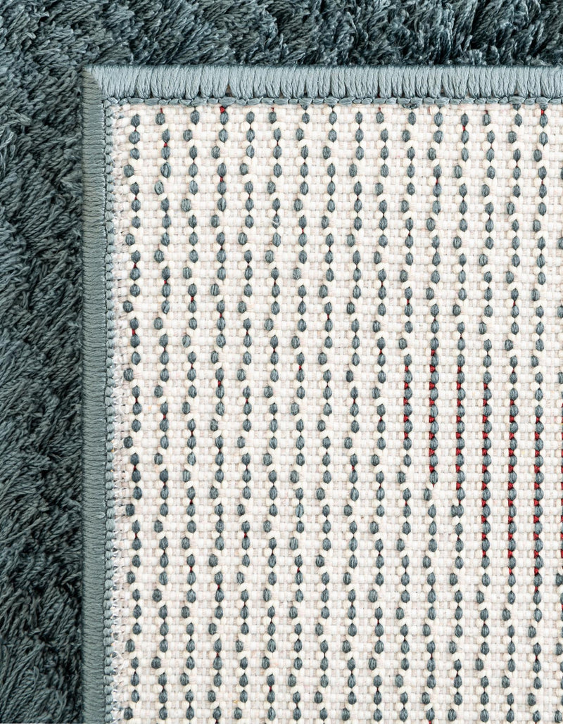 Botanical Bliss Shag Collection Area Rug - Blossomdale Rectangle Blue  lifestyle 90