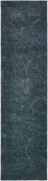 Botanical Bliss Shag Collection Area Rug - Blossomdale Runner Blue  lifestyle 171