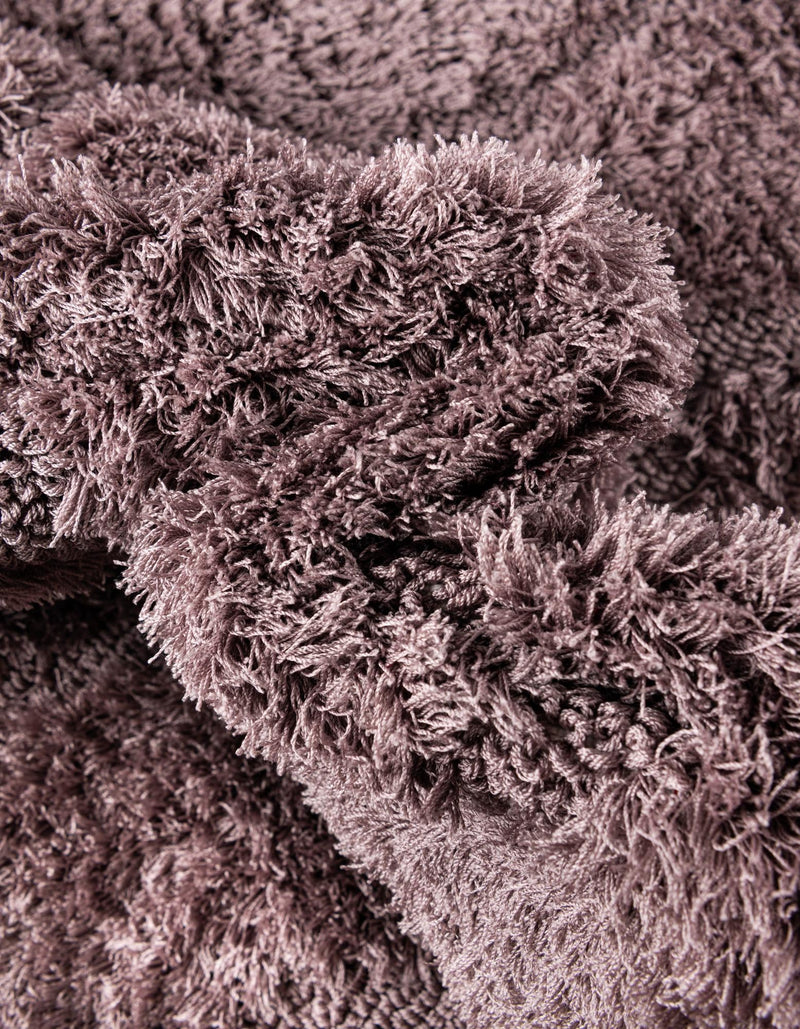 Botanical Bliss Shag Collection Area Rug - Blossomdale Rectangle Violet  lifestyle 80
