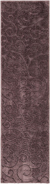 Botanical Bliss Shag Collection Area Rug - Blossomdale Runner Violet  lifestyle 187
