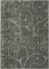 Botanical Bliss Shag Collection Area Rug - Blossomdale Rectangle Dark Gray  lifestyle 9