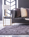 Botanical Bliss Shag Collection Area Rug - Blossomdale Rectangle Dark Gray  lifestyle 37