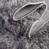 Botanical Bliss Shag Collection Area Rug - Blossomdale Rectangle Dark Gray  lifestyle 125