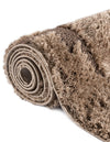 Botanical Bliss Shag Collection Area Rug - Blossomdale Rectangle Light Brown  lifestyle 126