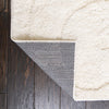 Botanical Bliss Shag Collection Area Rug - Blossomdale Runner Ivory Brown  lifestyle 208