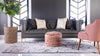 Botanical Bliss Shag Collection Area Rug - Blossomdale Rectangle Light Gray and Gray  lifestyle 10