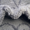 Botanical Bliss Shag Collection Area Rug - Blossomdale Rectangle Light Gray and Gray  lifestyle 22