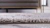 Botanical Bliss Shag Collection Area Rug - Blossomdale Runner Light Gray and Gray  lifestyle 64