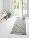 Trellis Haven Collection Area Rug - Havenwood Runner Gray  lifestyle 74