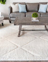 Trellis Haven Collection Area Rug - Havenwood Rectangle Ivory  lifestyle 14