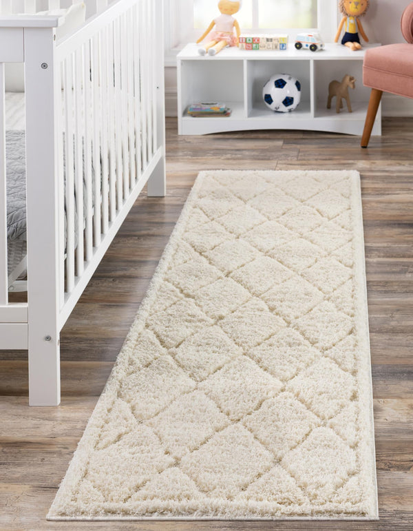 Trellis Haven Collection Area Rug - Havenwood Runner Ivory  lifestyle 76