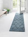 Trellis Haven Collection Area Rug - Havenwood Runner Light Blue  lifestyle 77