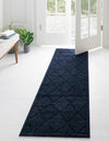 Trellis Haven Collection Area Rug - Havenwood Runner Navy Blue  lifestyle 78