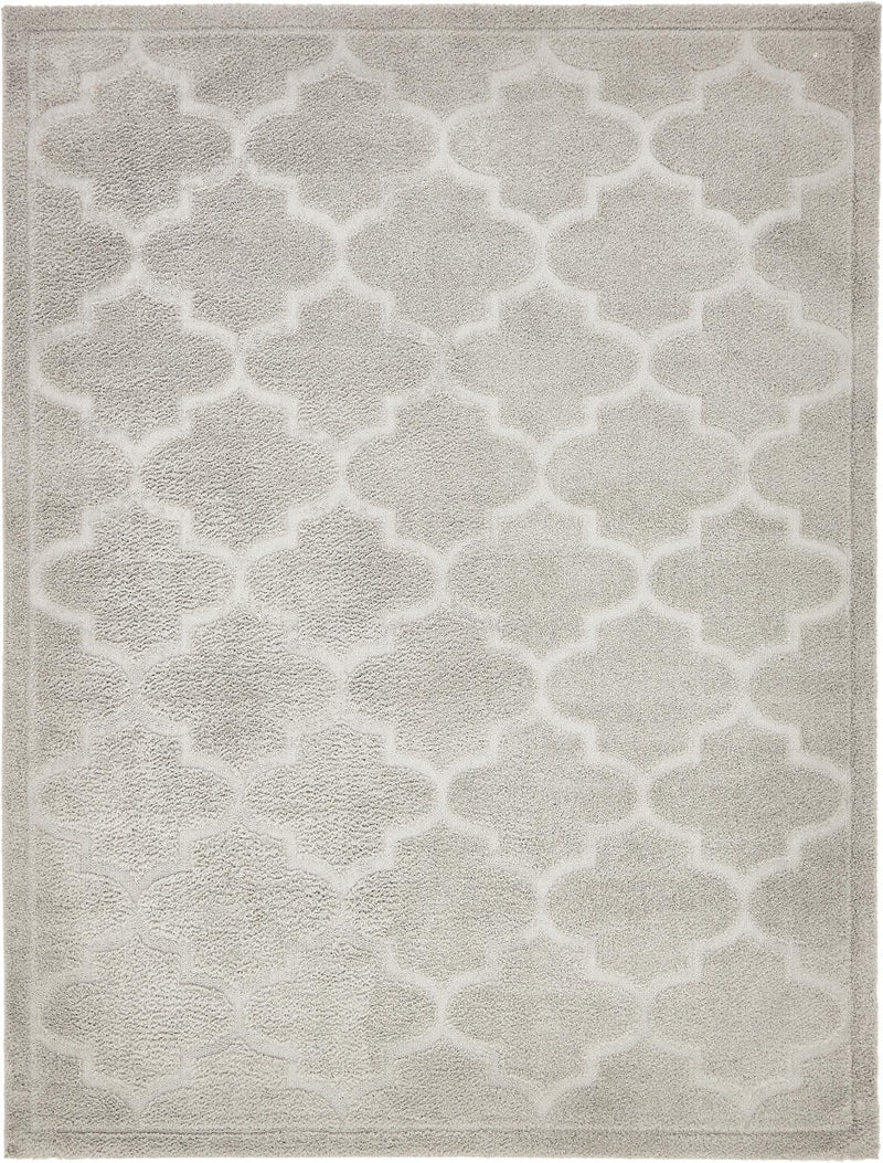 Trellis Haven Collection Area Rug -  Havencrest Rectangle Gray Main