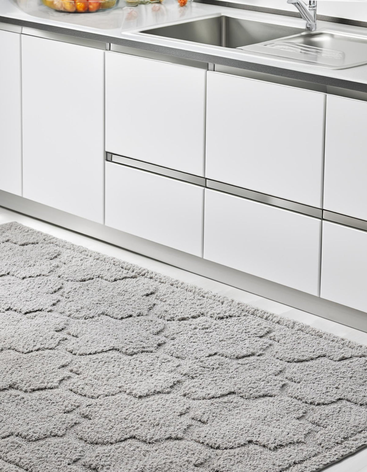 Trellis Haven Collection Area Rug -  Havencrest Rectangle Gray  lifestyle 41