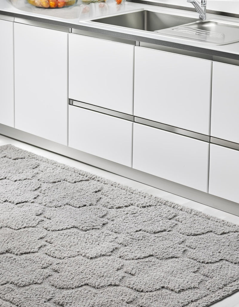 Trellis Haven Collection Area Rug -  Havencrest Rectangle Gray  lifestyle 41