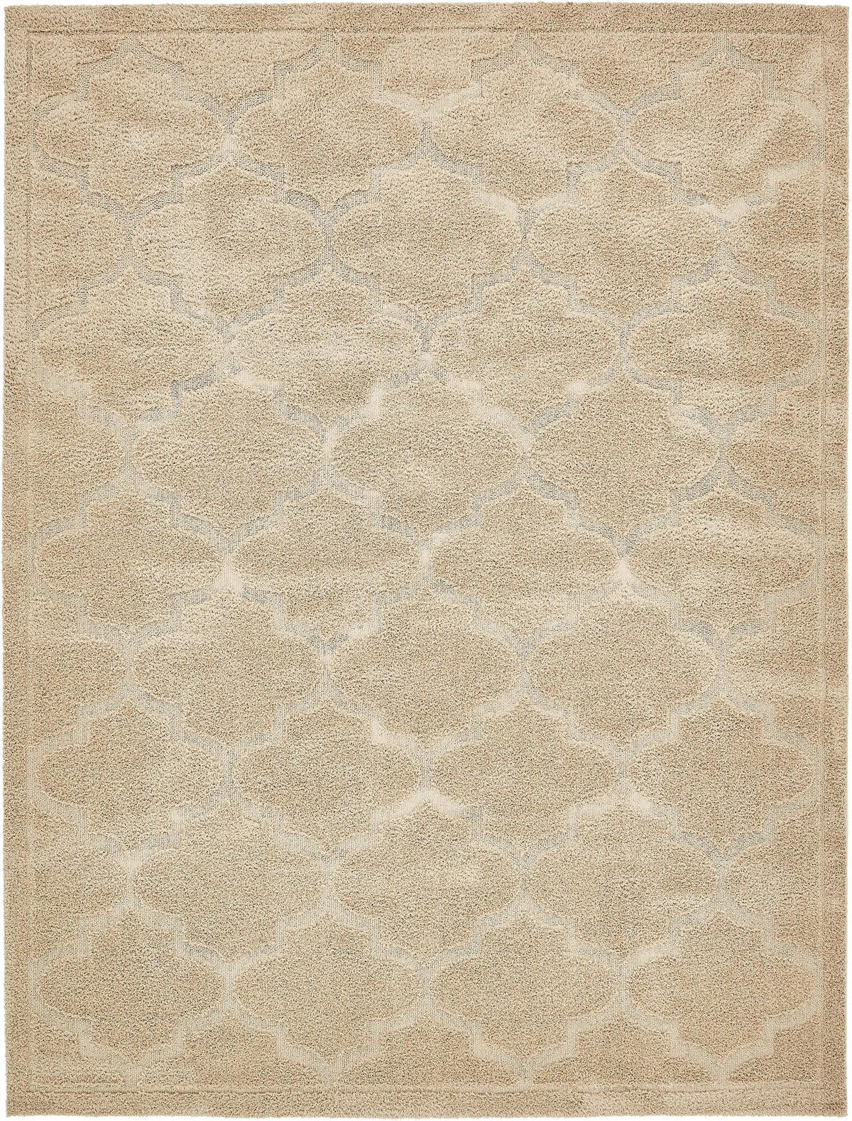 Trellis Haven Collection Area Rug -  Havencrest Rectangle Beige  lifestyle 2