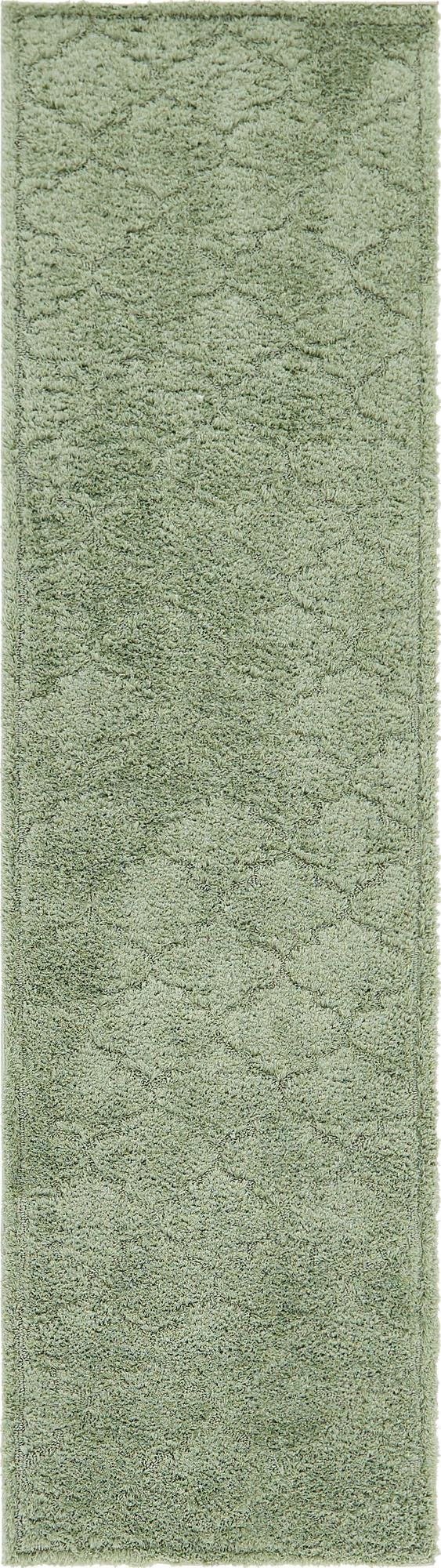 Trellis Haven Collection Area Rug -  Havencrest Runner Green  lifestyle 117